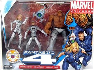 Marvel Universe (3-Packs) figure 6-B Future Foundation 3-Pack with H.E.R.B.I.E.