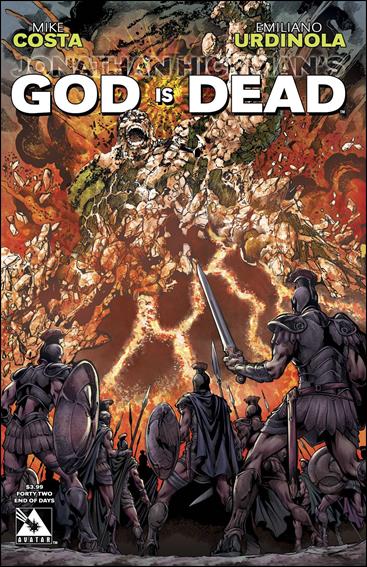 God is Dead issue 42-C Jose Luis End Of Days Cover