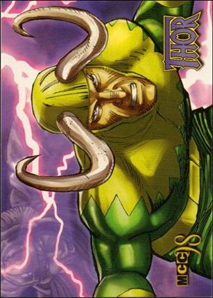 Marvel Creators Collection '98 (Base Set) card 31 Thor: Loki