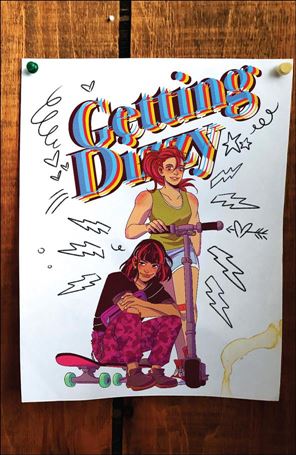 Getting Dizzy issue 3-B Cara McGee Wraparound Cover