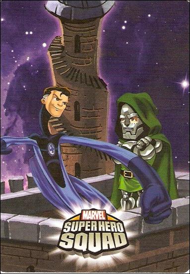 Marvel Super Hero Squad (Base Set) card 71 Dr. Doom/Mr. Fantastic