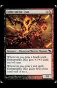 Magic the Gathering: Shadowmoor (Base Set) card 185 Emberstrike Duo