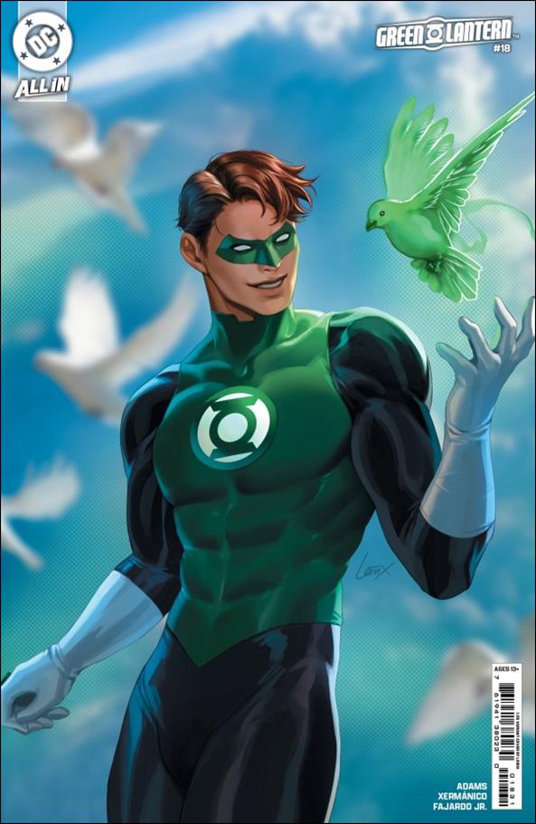 Green Lantern (2023) issue 18-F Leirix Li 1:25 Cardstock Cover