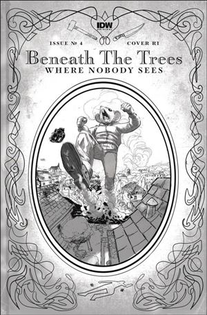 Beneath the Trees Where Nobody Sees issue 4-C Riley Rossmo 1:25 Black and White Cover