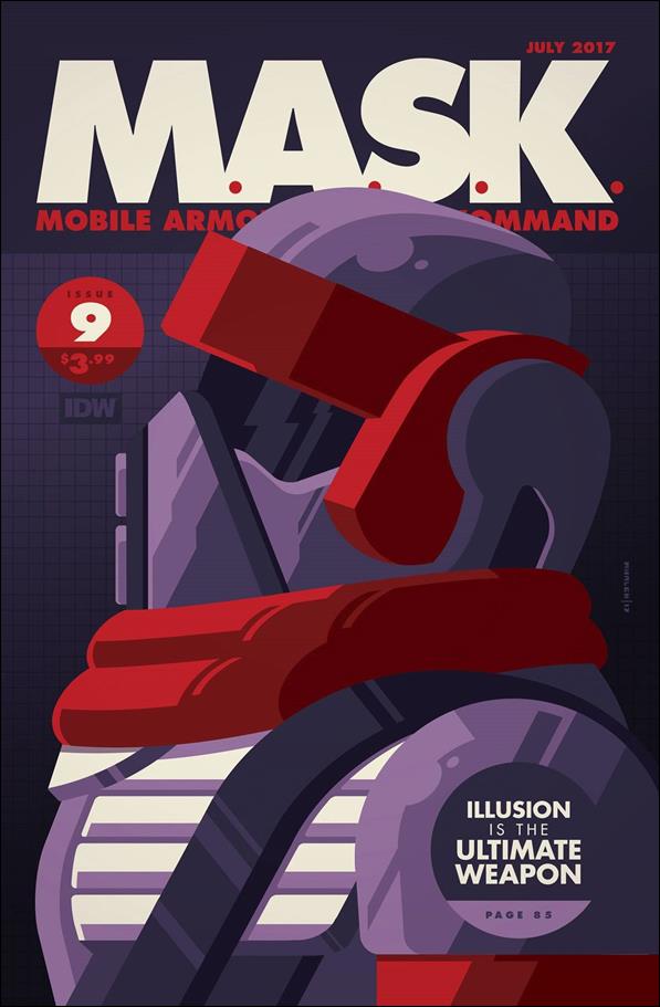M.A.S.K.: Mobile Armored Strike Kommand issue 9-B Tom Whalen Cover