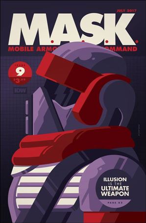 M.A.S.K.: Mobile Armored Strike Kommand issue 9-B Tom Whalen Cover
