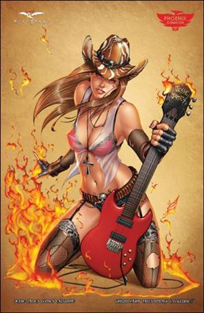 Grimm Fairy Tales Myths & Legends issue 5-D Phoenix Comicon Jesse James Comics Cover 1/500