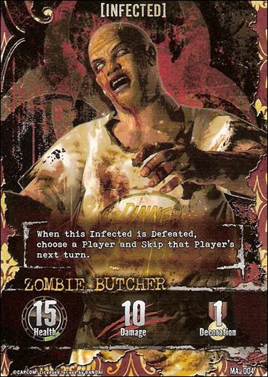 Resident Evil (Base Set) card MA-004 Zombie Butcher