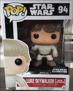 POP! Star Wars figure 94 Luke Skywalker (Bespin Encounter) SW Celebration