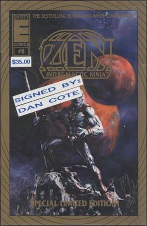 Zen Intergalactic Ninja (1993) issue 0-B Special Limited Edition Gold Foil Cover