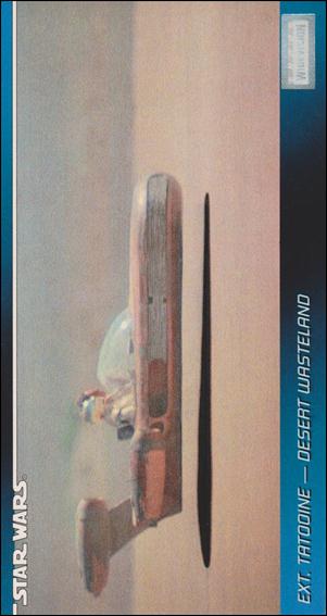 Star Wars Widevision (Base Set) card 21 Ext. Tatooine - Desert Wasteland