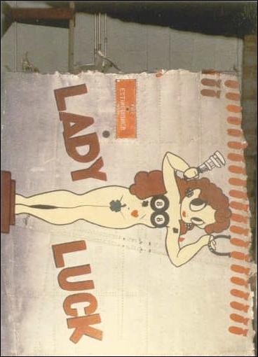 Vintage Aircraft Nose Art (Base Set) card 13 Lady Luck