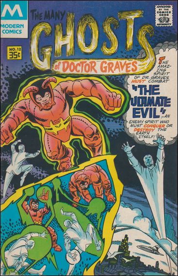 Many Ghosts of Dr. Graves issue 12-B Modern Comics Reprint
