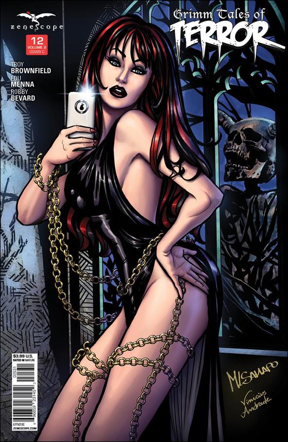 Grimm Tales of Terror Volume 2  issue 12-C Maria Sanapo Cover