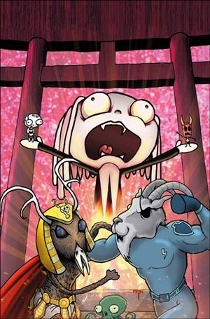 Lenore: The Time War issue 3-C Roman Dirge VIrgin Cover