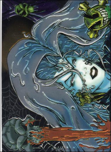 Evil Ernie Series II Chromium: Glow in the Dark (Base Set) card 55 Origin of Lady Death Part 1 