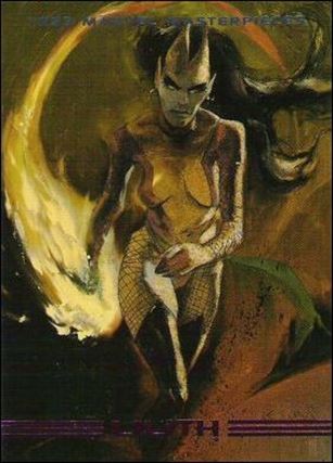 1993 Marvel Masterpieces (Base Set) card 80 Lilith