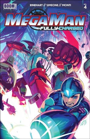 Mega Man: Fully Charged issue 4 Toni Infante Cover