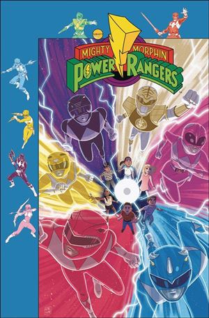 Mighty Morphin Power Rangers issue 27-B Jordan Gibson Subscription Cover