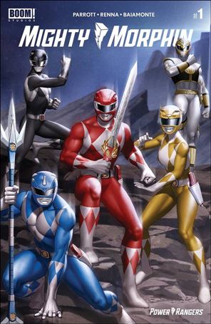 Mighty Morphin issue 1-C Jung-Geun Yoon Connecting Cover