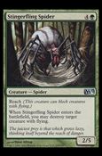 Magic the Gathering: 2012 Core Set (Base Set) card 197 Stingerfling Spider