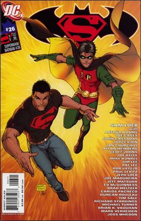 Superman/Batman issue 26 Robin & Superboy Cover