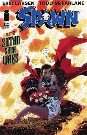 Spawn issue 260 Erik Larsen Cover