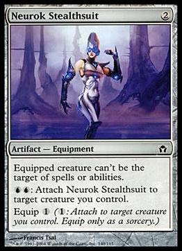 Magic the Gathering: Fifth Dawn (Base Set) card 140 Neurok Stealthsuit