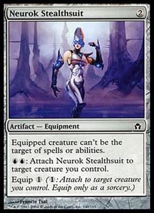Magic the Gathering: Fifth Dawn (Base Set) card 140 Neurok Stealthsuit