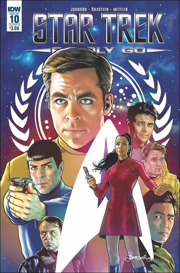 Star Trek: Boldly Go issue 10-B Jason Badower Cover