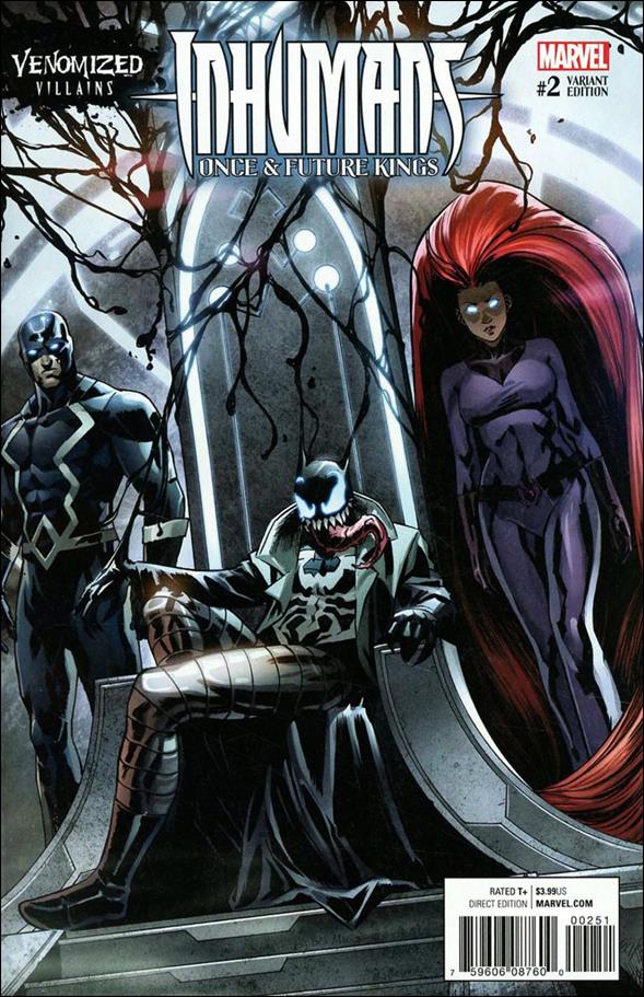 Inhumans: Once and Future Kings issue 2-C Djibril Morissette-Phan Venomized Villains Cover