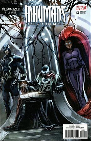 Inhumans: Once and Future Kings issue 2-C Djibril Morissette-Phan Venomized Villains Cover