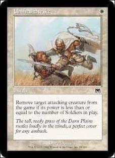 Magic the Gathering: Onslaught (Base Set) card 58 Unified Strike