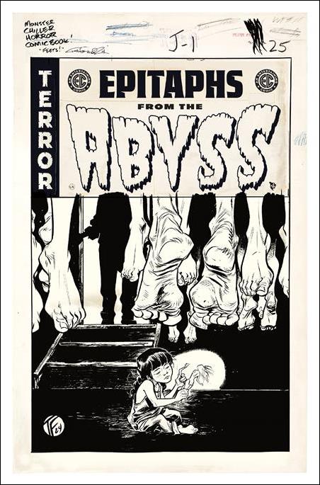Epitaphs from the Abyss (2024) issue 3-D Tom Fowler Black & White Artists 1:20 Cover