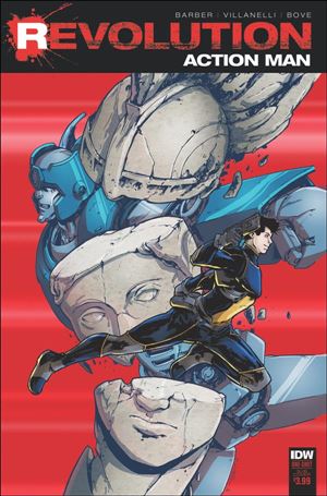 Action Man: Revolution issue 1-B Paolo Villanelli Subscription Cover