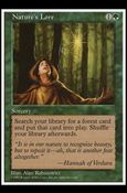 Magic the Gathering: 5th Edition (Base Set) card 316 Nature's Lore
