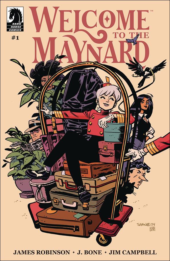 Welcome to the Maynard issue 1-B Cover by Chris Samnee