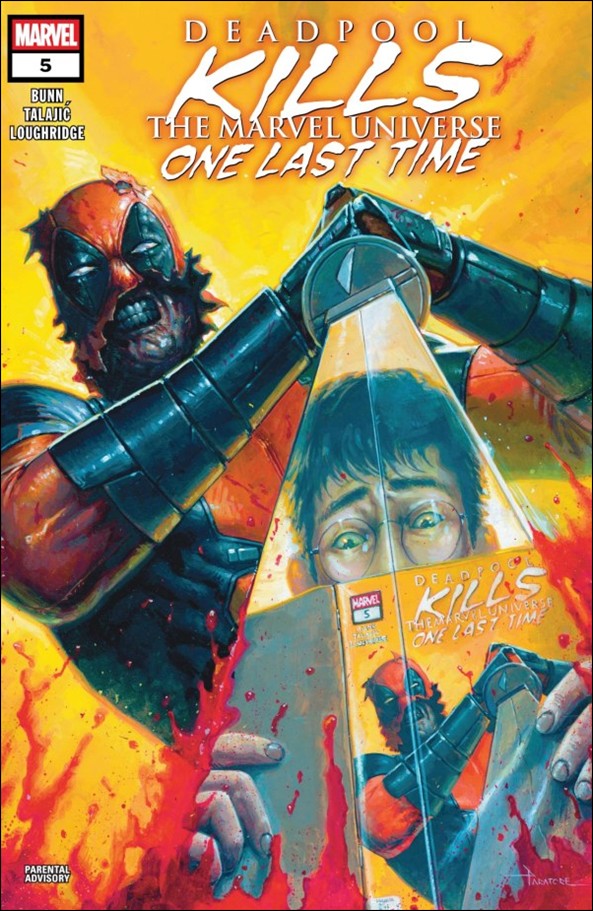 Deadpool Kills the Marvel Universe One Last Time issue 5 Davide Paratore Cover