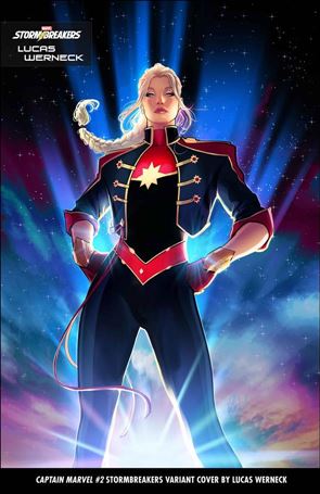 Captain Marvel (2023) issue 2-F Lucas Werneck Stormbreakers Cover
