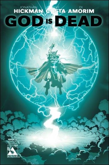 God is Dead issue 1-F God of Thunder Cover 1/500