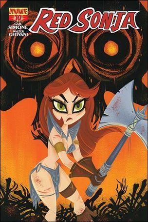 Red Sonja (2013) issue 10-C Stephanie Buscema Subscription Cover