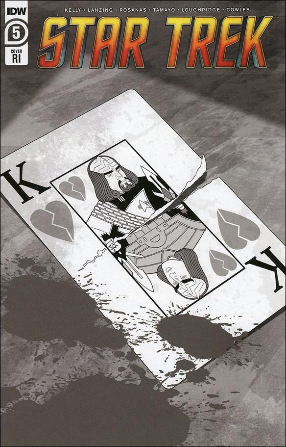 Star Trek (2022) issue 5-D Ramon Rosanas B&W 1:10 Cover