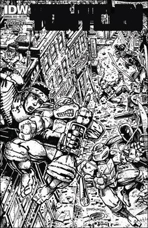 Teenage Mutant Ninja Turtles Annual issue 2012-D Jetpack Comics Retro Wraparound Cover