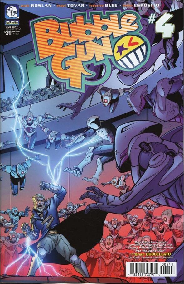 BubbleGun (2017) issue 4-D Angel Tovar Far Right "Zuse" Cover