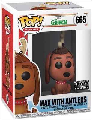POP! Movies figure 665 Max with Antlers FYE Exclusive