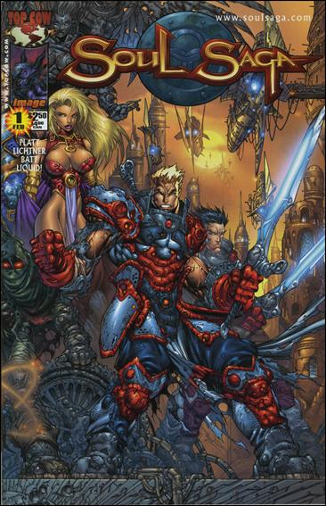 Soul Saga issue 1 Stephen Platt Standard Wraparound Cover