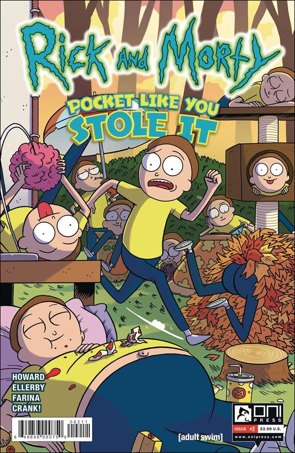 Rick and Morty: Pocket Like You Stole It issue 2 Marc Ellerby Cover