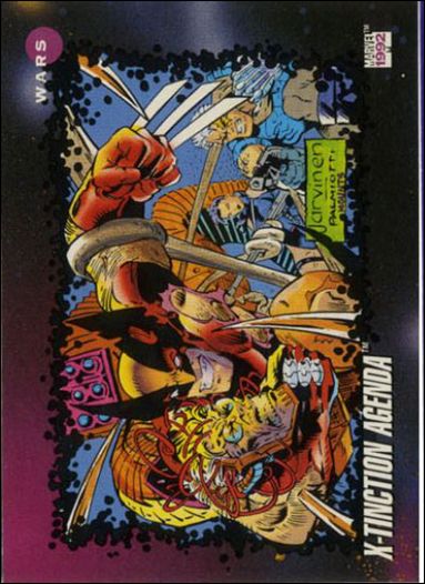 Marvel Universe: Series 3 (Base Set) card 184 X-Tinction Agenda