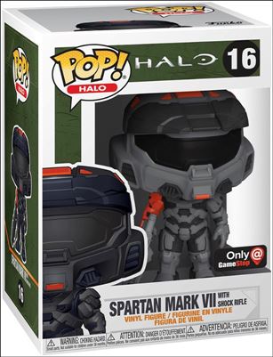 POP! Halo figure 16 Spartan Mark VII with Shock Rifle GameStop