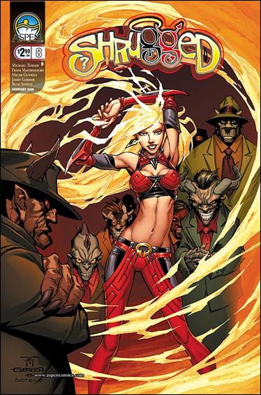 Shrugged (2006) issue 8-B Randy Green Cover